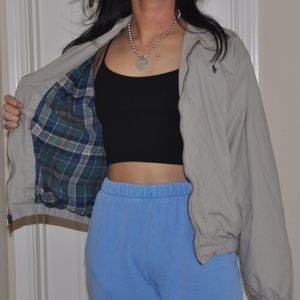 Vintage Beige Polo Ralph Lauren Windbreaker